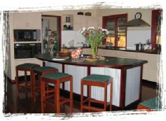 Coodardie Station homestead kitchen