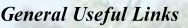 General Useful Links